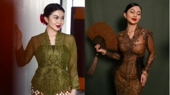 7 Potret Ariel Tatum Berkebaya yang Bisa Jadi Inspirasi, Anggun dan Elegan