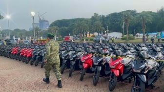Penampakan 200 Motor Baru, Siap Jadi Doorprize Utama di HUT ke-80 TNI di Monas