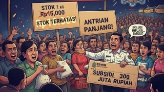 Subsidi Rp300 Juta, Pemkot Bandar Lampung Gelar Pasar Murah