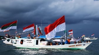 Kemeriahan Pesta Nelayan Mamuju, Sulawesi Barat