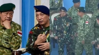 Heboh Video Tak Bersalaman, Demokrat Bagikan Foto SBY dan Kapolri Ngobrol, Gibran Ikut Nimbrung?