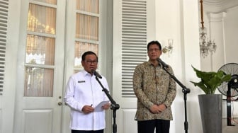 Menkeu Purbaya Temui Pramono di Balai Kota, Apa yang Dibahas?
