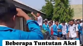 Bukan Demo Biasa! Ribuan Siswa SMK Negeri 1 Indralaya Desak Kepsek Mundur: Karena Arogan!