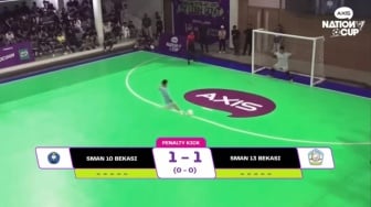 SMAN 10 Bekasi, Adu Penalti, dan Euforia Kemenangan di AXIS Nation Cup 2025