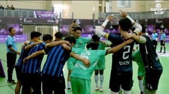Bakar Mental Juara! Momen Magis Huddle SMAN 1 Cianjur Sebelum Laga Dimulai