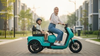 4 Sepeda Listrik Roda Tiga 7 Jutaan Idaman Keluarga, Anti Ribet dan Praktis