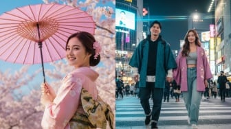 Prompt Gemini AI Siap Pakai Foto Liburan di Jepang dengan Berbagai Gaya Estetik