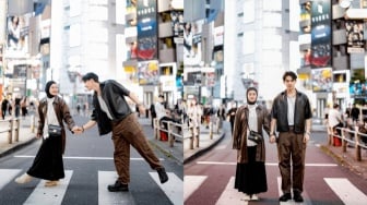 4 Gaya Foto Dinda Hauw dan Rey Mbayang, Romantis Abis Anti Mati Gaya!