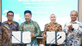 PLN Energi Primer Indonesia Gandeng Timas Suplindo Bangun Pipa Gas WNTS-Pemping