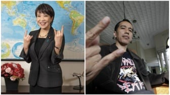 Ucap 'Kerja Kerja Kerja' dan Suka Musik Metal, Calon PM Jepang Dianggap Mirip Jokowi