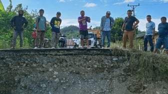 Jembatan Putus Akibat Banjir, 8 Desa di Tojo Una-Una Terisolasi