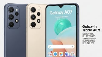 Cara Tukar Tambah HP Lama dengan Galaxy A07 di Samsung Store