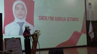 Sherlynn, Siswi SMA Banua Impikan Sekolah Garuda Jadi Gerbang Berkarir Jadi Peneliti Bioteknologi