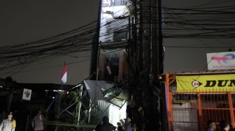 Ledakan Dahsyat Hancurkan Gedung Nucleus Farma di Tangsel, Sejumlah Bangunan Terdampak