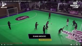 Selebrasi Roll Depan Suporter Paling Epik di AXIS Nation Cup 2025!