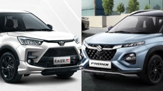 Beda Pajak Tahunan Toyota Raize dan Suzuki Fronx, Mana yang Lebih Hemat?