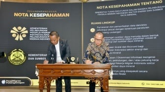 Kementerian ESDM-P2MI Teken MoU Penguatan Kompetensi Pekerja Migran