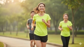 Deretan Ide Prompt AI Foto Sendiri Tema Jogging hingga Lari Marathon