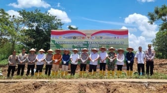 Bukit Asam dan Polres Muara Enim Tanam Jagung, Wujud Nyata Dukung Ketahanan Pangan