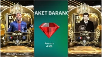 21 Kode Redeem FC Mobile Terbaru 9 Oktober: Ada Zidane-Dembele 113 dan 30 Ribu Gems