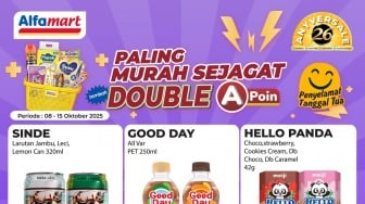 Katalog Promo Paling Murah Sejagat Alfamart: Belanja Makin Cuan dengan Promo Double A-Poin