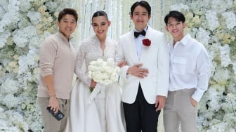 Dipakai Amanda Manopo, Berapa Harga Gaun Pernikahan Buatan Desainer Hian Tjen?