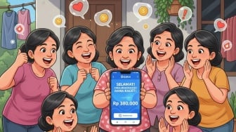 Saldo Rp 380 Ribu dari DANA Kaget Untuk Anda Sudah Siap Diambil, Hanya Sekali Klik