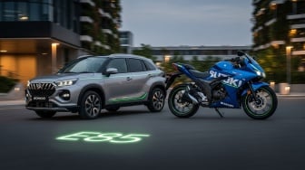 BBM Etanol Heboh? Suzuki Siap Pamer Fronx dan Gixxer SF 250 yang Aman Tenggak 85 Persen Etanol