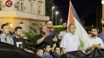 Solidaritas Libya untuk Palestina: Unjuk Rasa Dukung Gaza Menggema di Tripoli