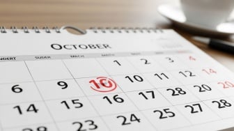 10 Oktober 2025 Hari Apa? Simak Daftar Peringatan Penting Hari Ini