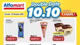 Double Date 10.10 Alfamart Hadirkan Promo Beli 1 Gratis 1, Belanja Jadi Super Hemat