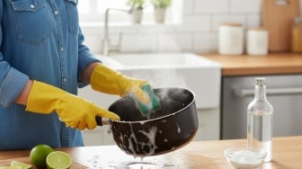 5 Cara Ampuh Membersihkan Panci Gosong Agar Kembali Mengkilap