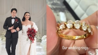 4 Fashion Item Mewah Amanda Manopo Saat Menikah, Antingnya Bikin Melongo!