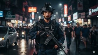 10 Prompt Gemini AI Foto Sendiri Pose Pakai Seragam Polisi dan Tentara
