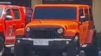 Rubicon Pelat Palsu Parkir di Mapolrestabes Makassar Milik Polisi, Ini Sosoknya!