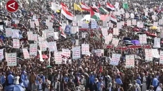 Yaman Bersorak: Pendukung Houthi Rayakan Gencatan Senjata Hamas-Israel sebagai Kemenangan Palestina