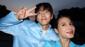 Pevita Pearce Pamer Foto Bareng Ji Chang Wook di Prambanan, Posenya Bikin Netizen Histeris
