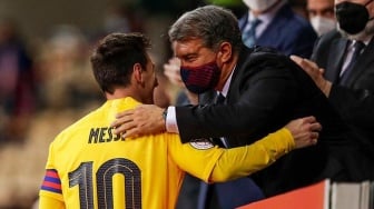 Joan Laporta Blak-blakan Hubungannya dengan Messi: Sempat Retak tapi...