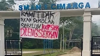 Kepala SMAN 1 Cimarga Tampar Murid Gegara Merokok, Ratusan Siswa Mogok Belajar