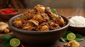 Cara Membuat Rendang Ayam Tanpa Santan yang Lezat dan Sehat