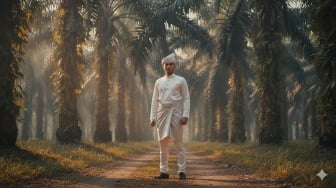 10 Prompt Gemini AI Edit Foto Realis hingga Fantasi di Kebun Sawit