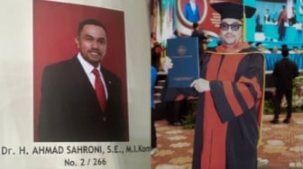 Ahmad Sahroni Lulus S3 dari Kampus Apa? Judul Disertasinya Viral Bikin Salfok