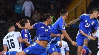 Heboh! Penampakan Sniper di Atap Stadion Laga Timnas Italia vs Israel