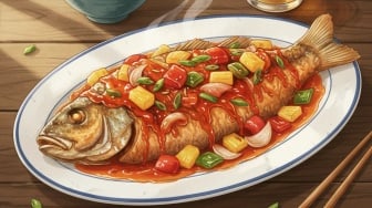 Resep Ikan Asam Manis Krispi Ala Resto, Bisa Bikin di Rumah!