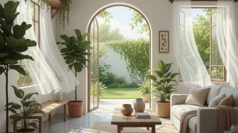 7 Cara Membuat Rumah Tetap Sejuk Tanpa AC, Nyaman dan Hemat Energi