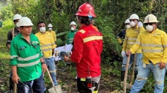 NHM Gelar Simulasi Tanggap Darurat Karhutla, Perkuat Kesiapsiagaan di Tambang Indonesia Timur