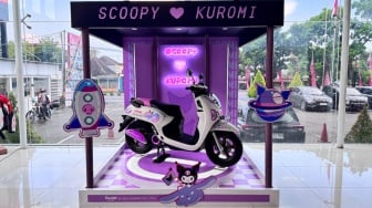 Cuma Tambah 1 Juta, Honda Scoopy Kuromi Siap Bikin Kamu Jadi Bintang di Jalanan Jogja