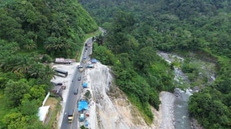 Upaya Pemulihan Jalan Nasional di Padang Pariaman
