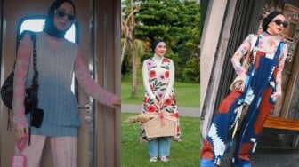 OOTD Colorful dan Cheerful ala Ira Nandha, Bikin Mood Auto Naik!