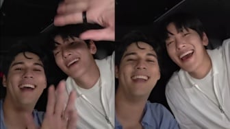 Video Maxime Bouttier Bareng Ji Chang Wook Sapa Luna Maya, Warganet Heboh!